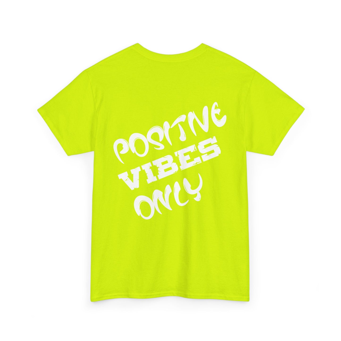 Positive Vibes Only, Rad Moto Life, Heavy Cotton T-Shirt