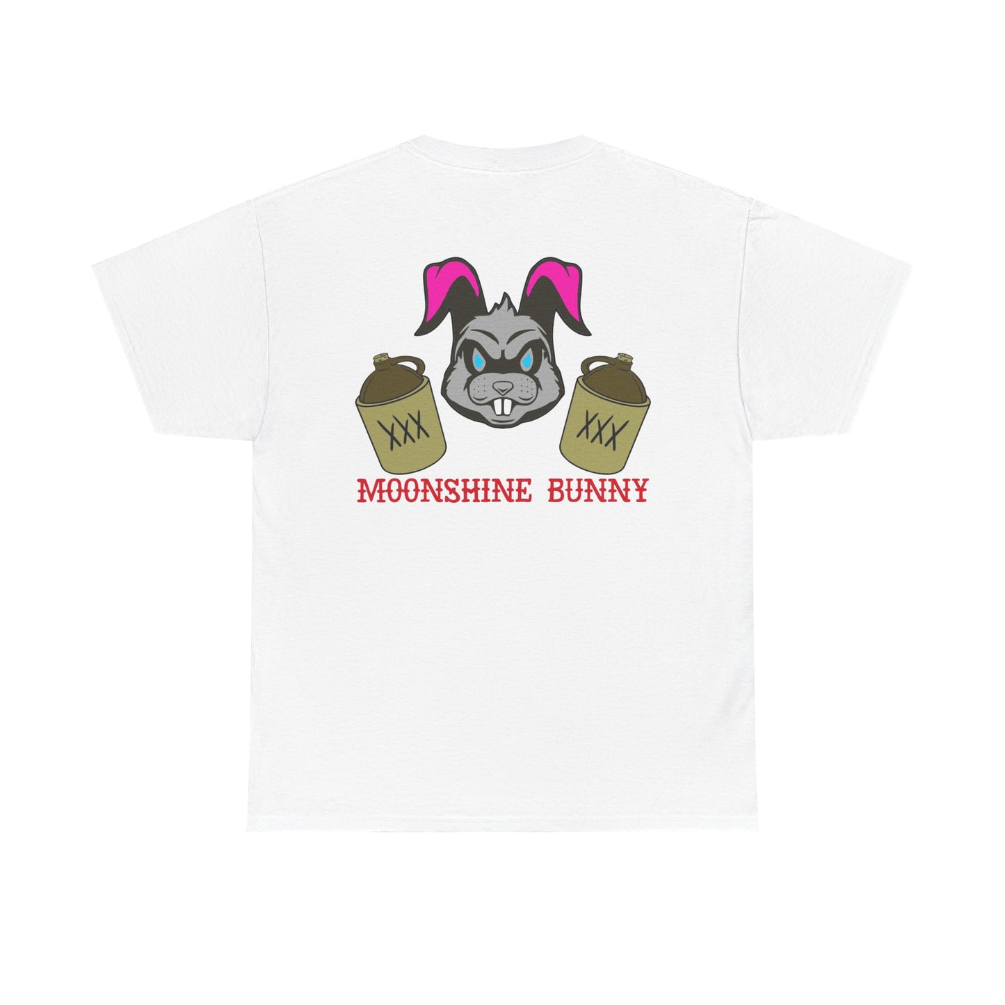 Moonshine Bunny, Rad Moto Bunny, Heavy Cotton T-Shirt