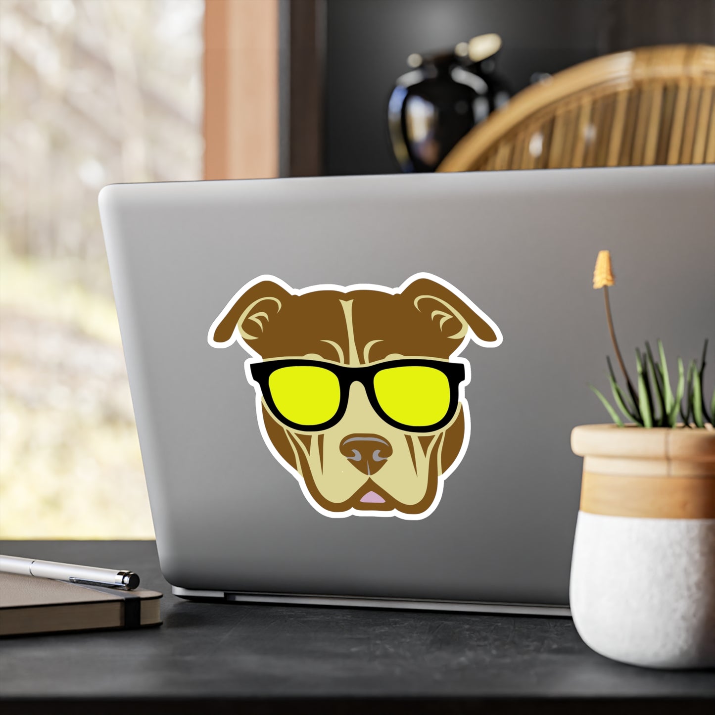 Kewl Dog. Kiss-Cut Vinyl Sticker
