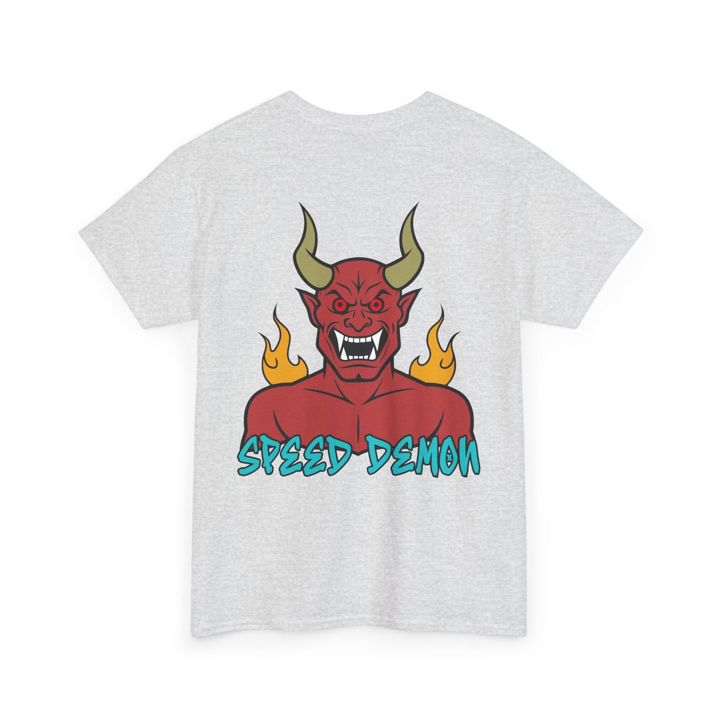 Speed Demon, Rad Moto Bunny, Heavy Cotton T-Shirt
