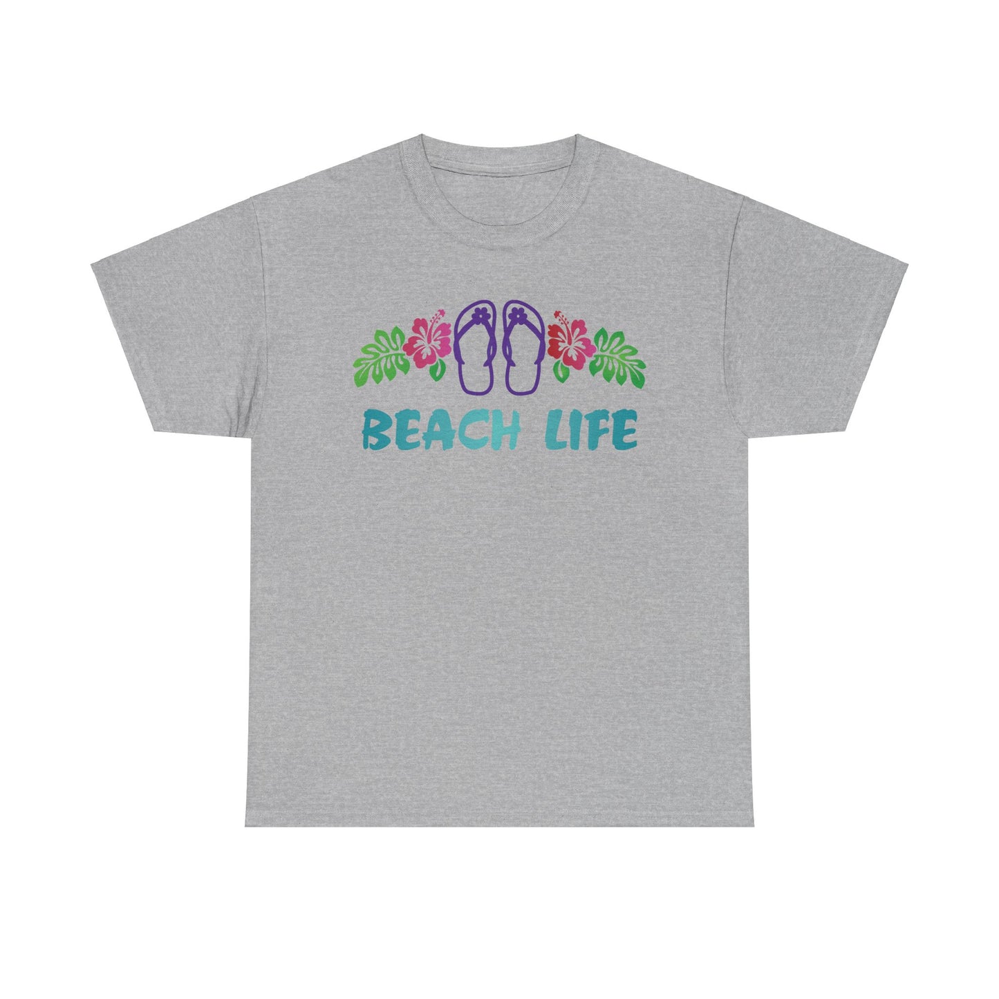 Beach Life. Heavy Cotton T-Shirt