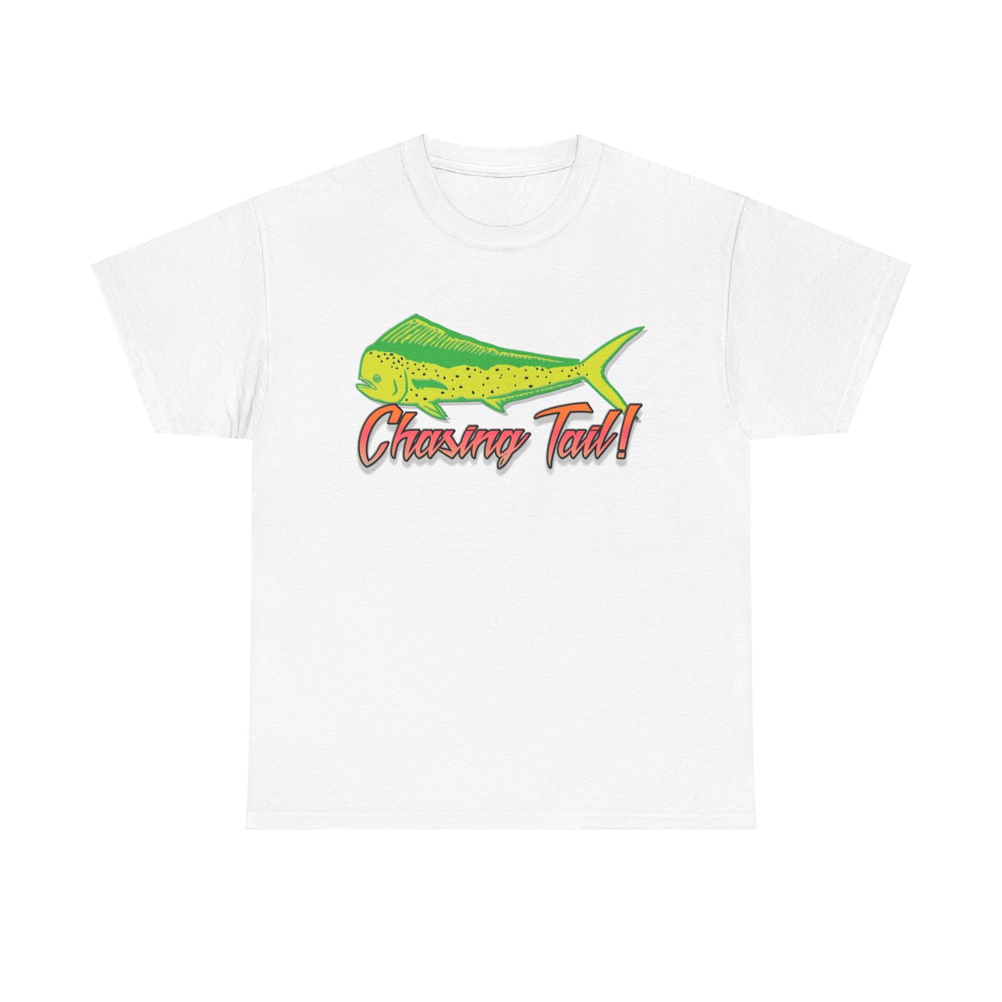 Chasing Tail Dorado. Heavy Cotton T-Shirt