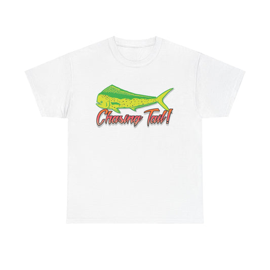 Chasing Tail Dorado. Heavy Cotton T-Shirt