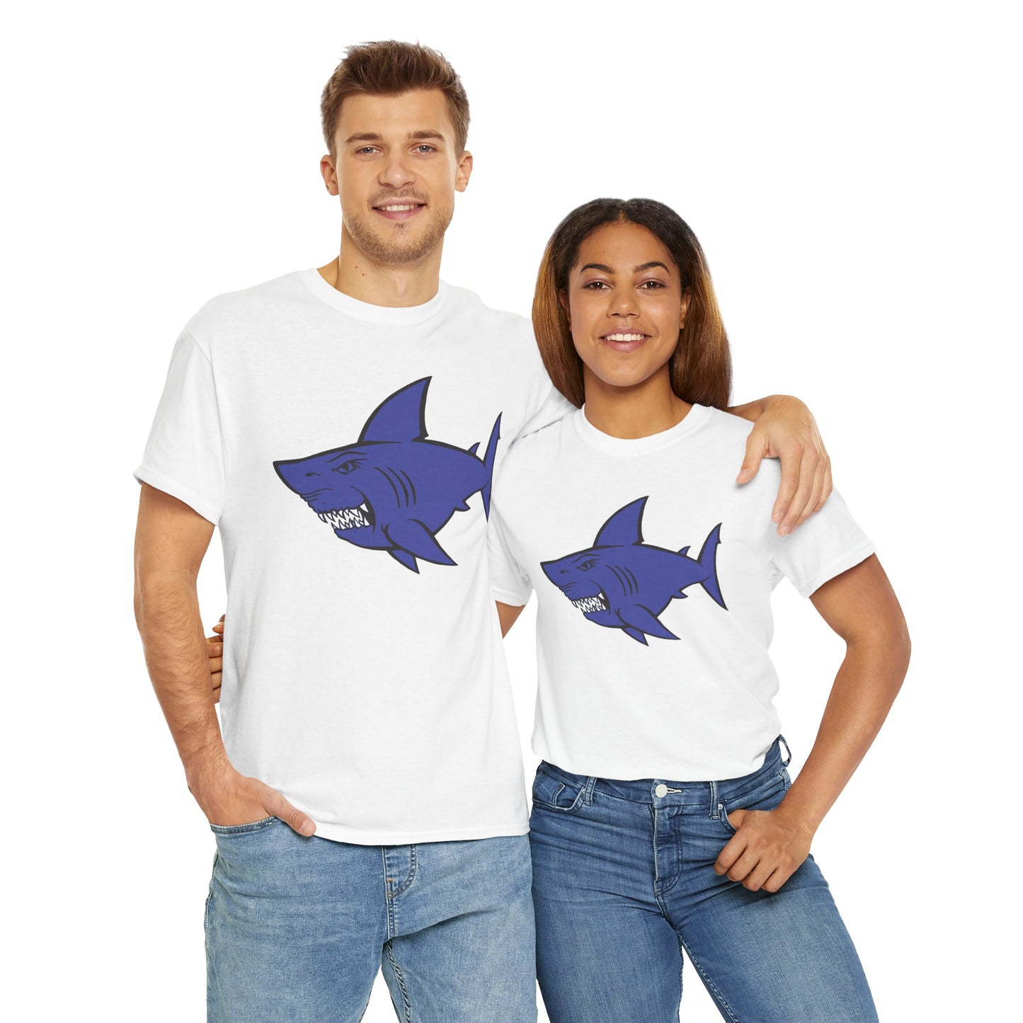Chubby Shark. Heavy Cotton T-Shirt