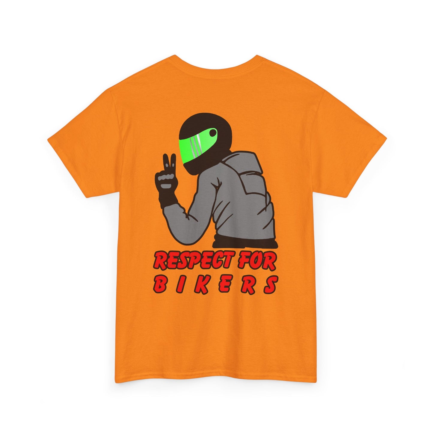 Respect for Bikers, Rad Moto Bunny, Heavy Cotton T-Shirt