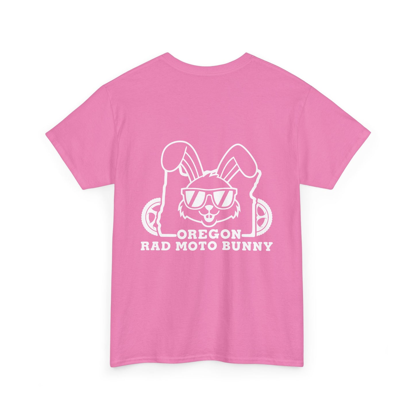 Oregon Rad Moto Bunny, Rad Moto Bunny, Heavy Cotton T-Shirt