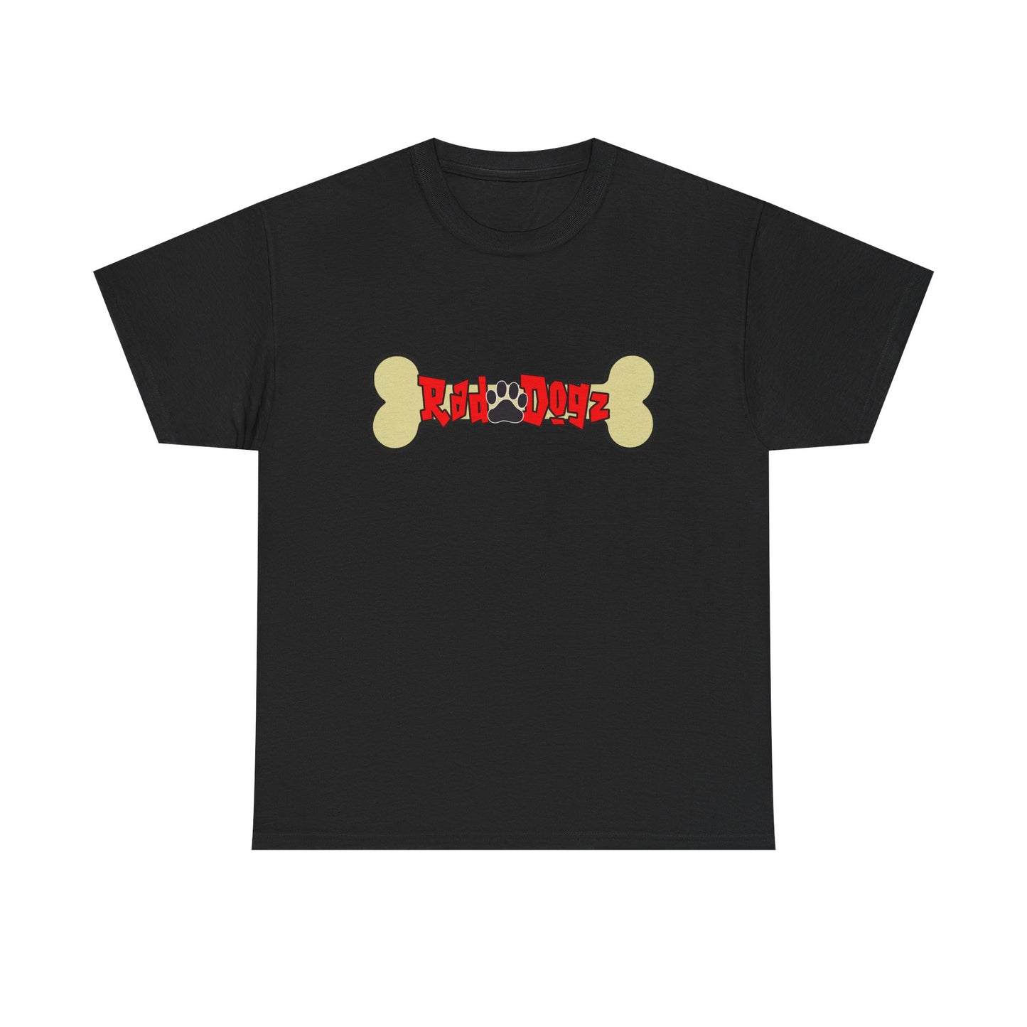 Rad Dogz Bone. Heavy Cotton T-Shirt