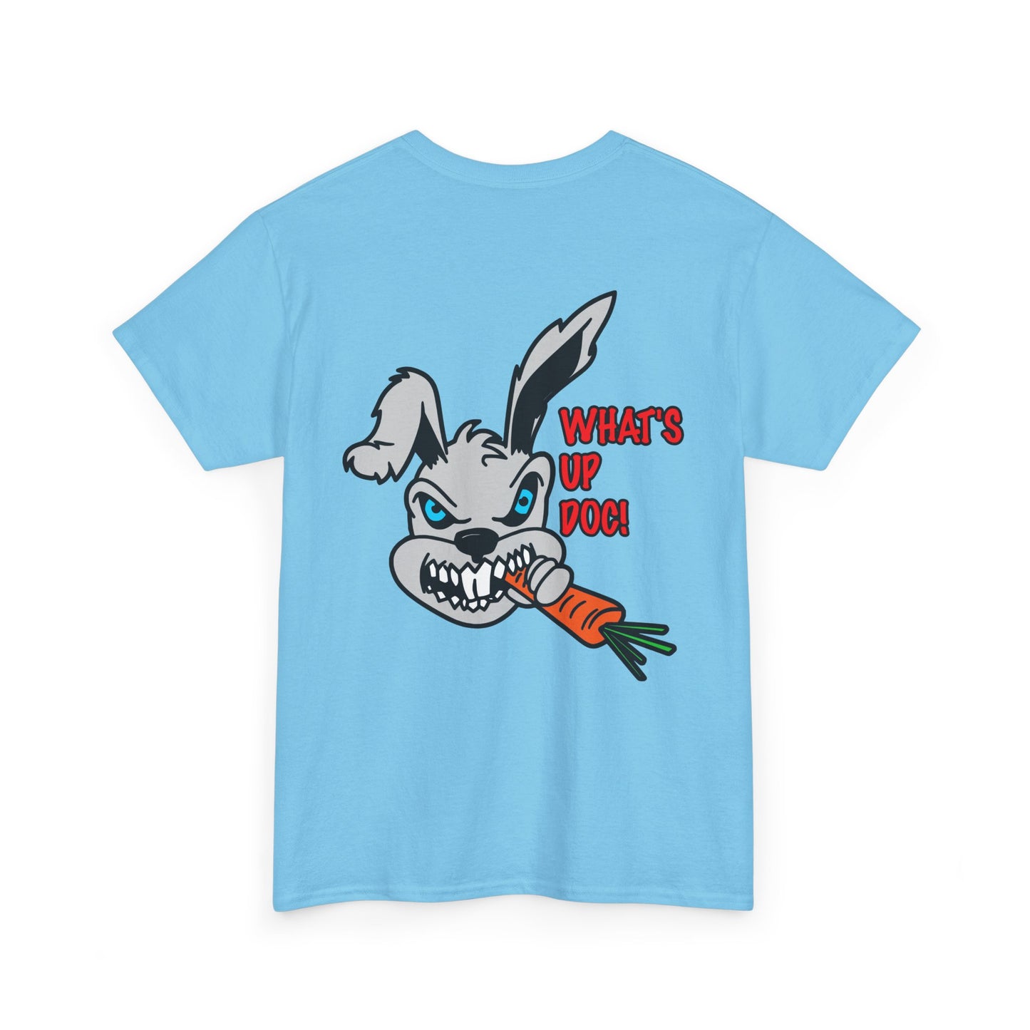 What's up Doc Bunny, Rad Moto Bunny, Heavy Cotton T-Shirt