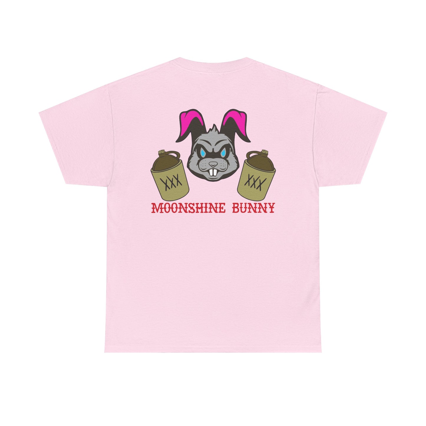 Moonshine Bunny, Rad Moto Bunny, Heavy Cotton T-Shirt