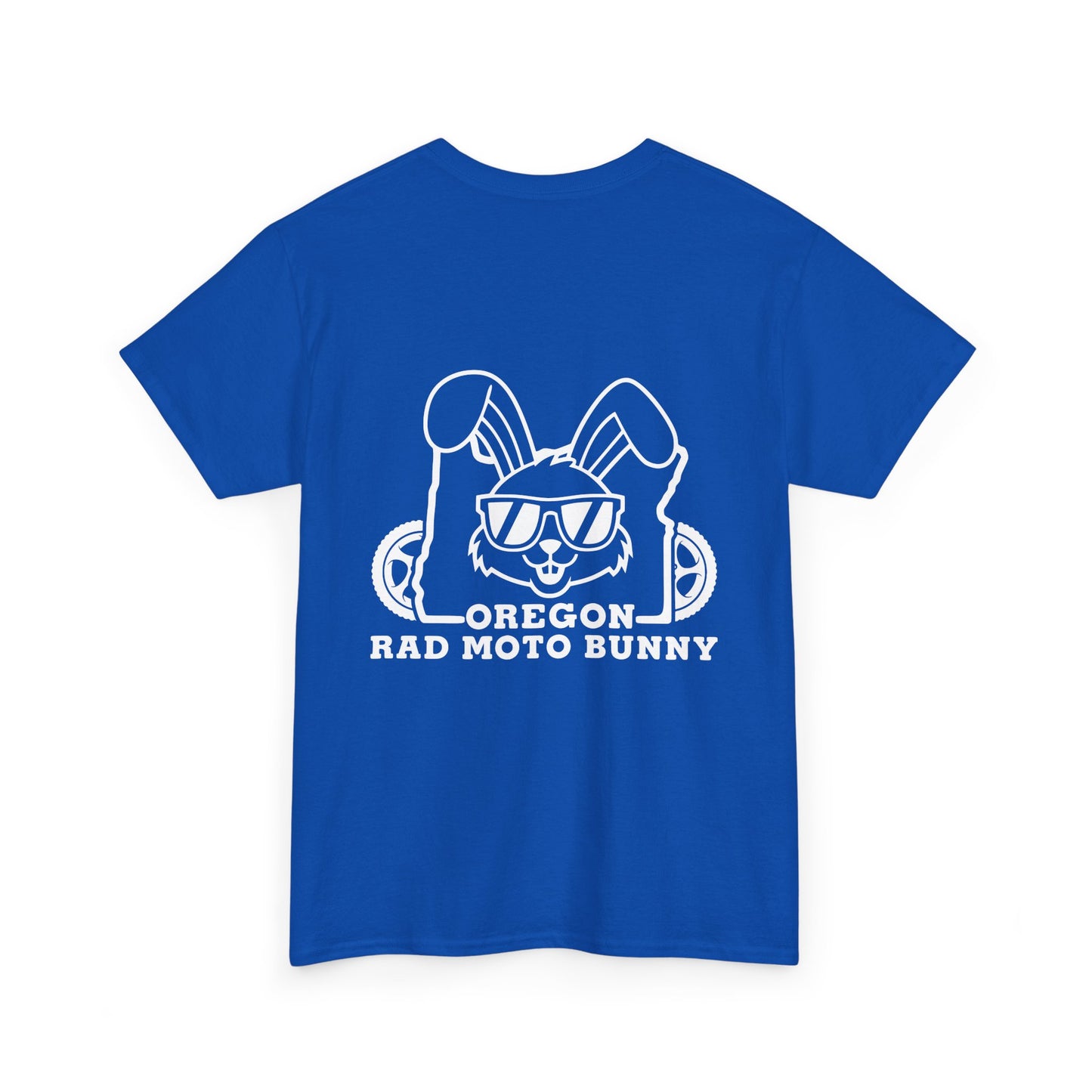 Oregon Rad Moto Bunny, Rad Moto Bunny, Heavy Cotton T-Shirt