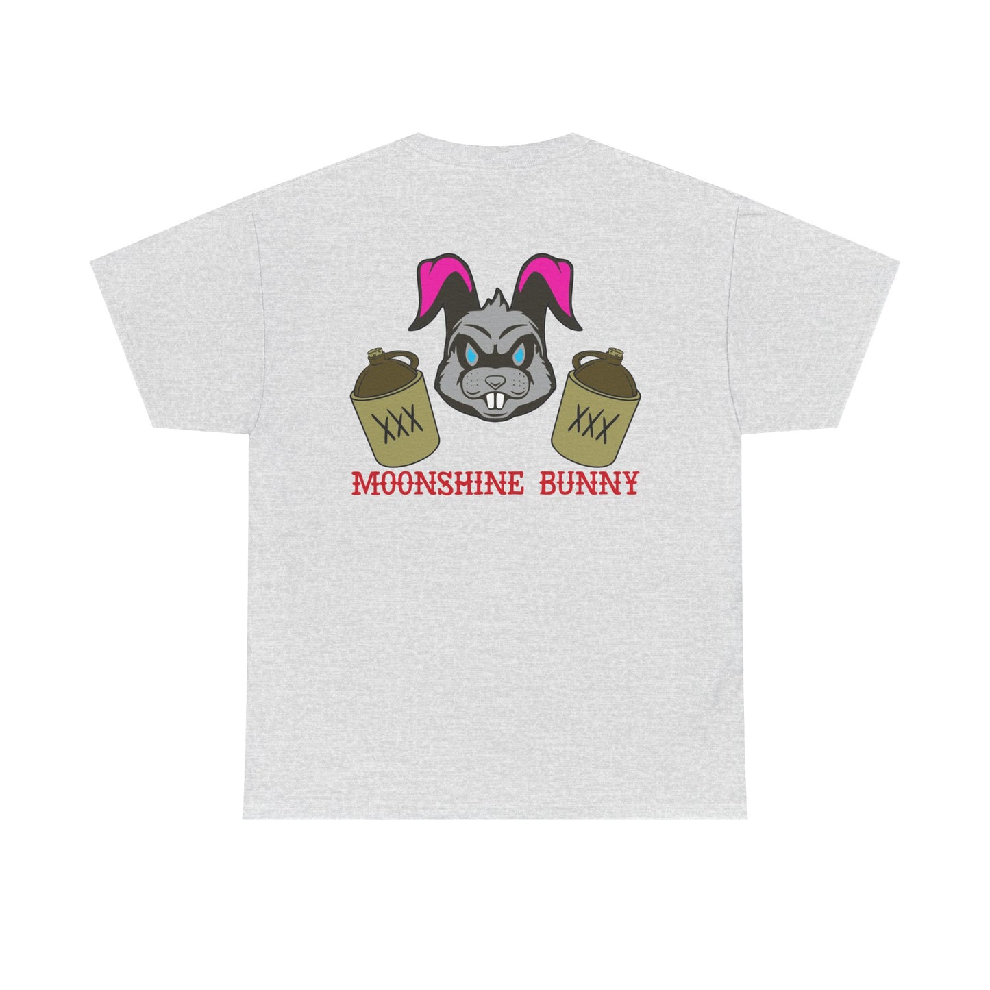Moonshine Bunny, Rad Moto Bunny, Heavy Cotton T-Shirt
