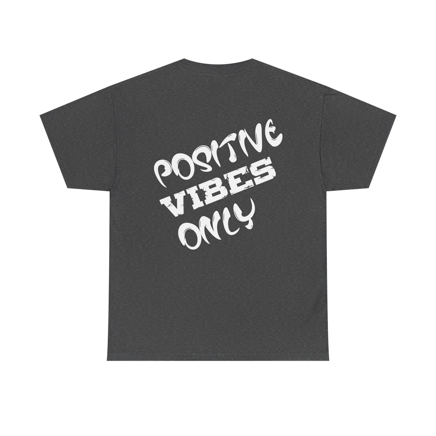 Positive Vibes Only, Rad Moto Life, Heavy Cotton T-Shirt