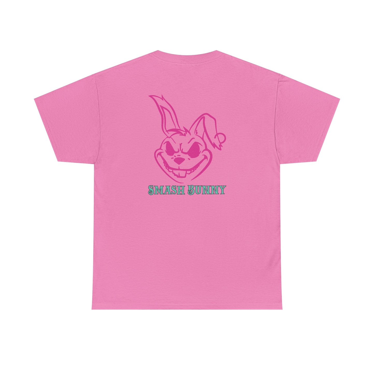 Smash Bunny, Rad Moto Bunny, Heavy Cotton T-Shirt