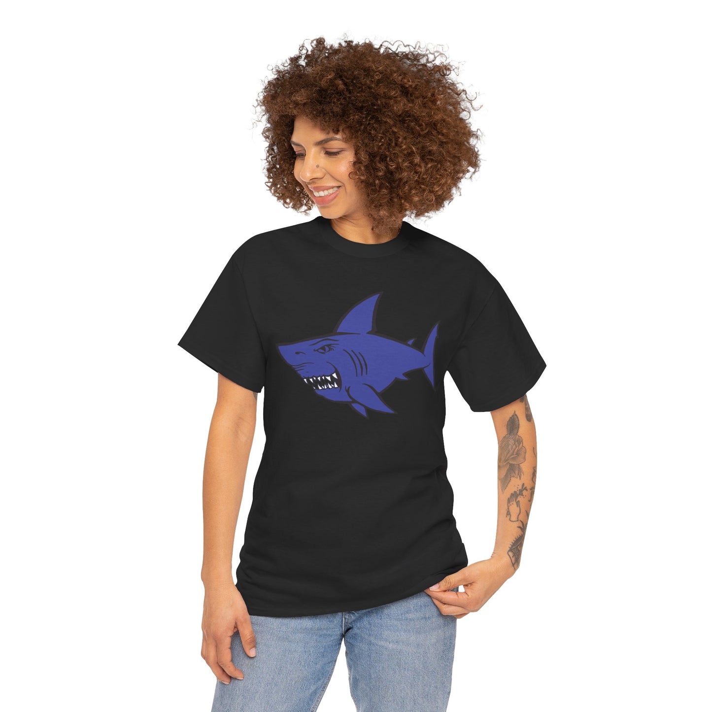 Chubby Shark. Heavy Cotton T-Shirt