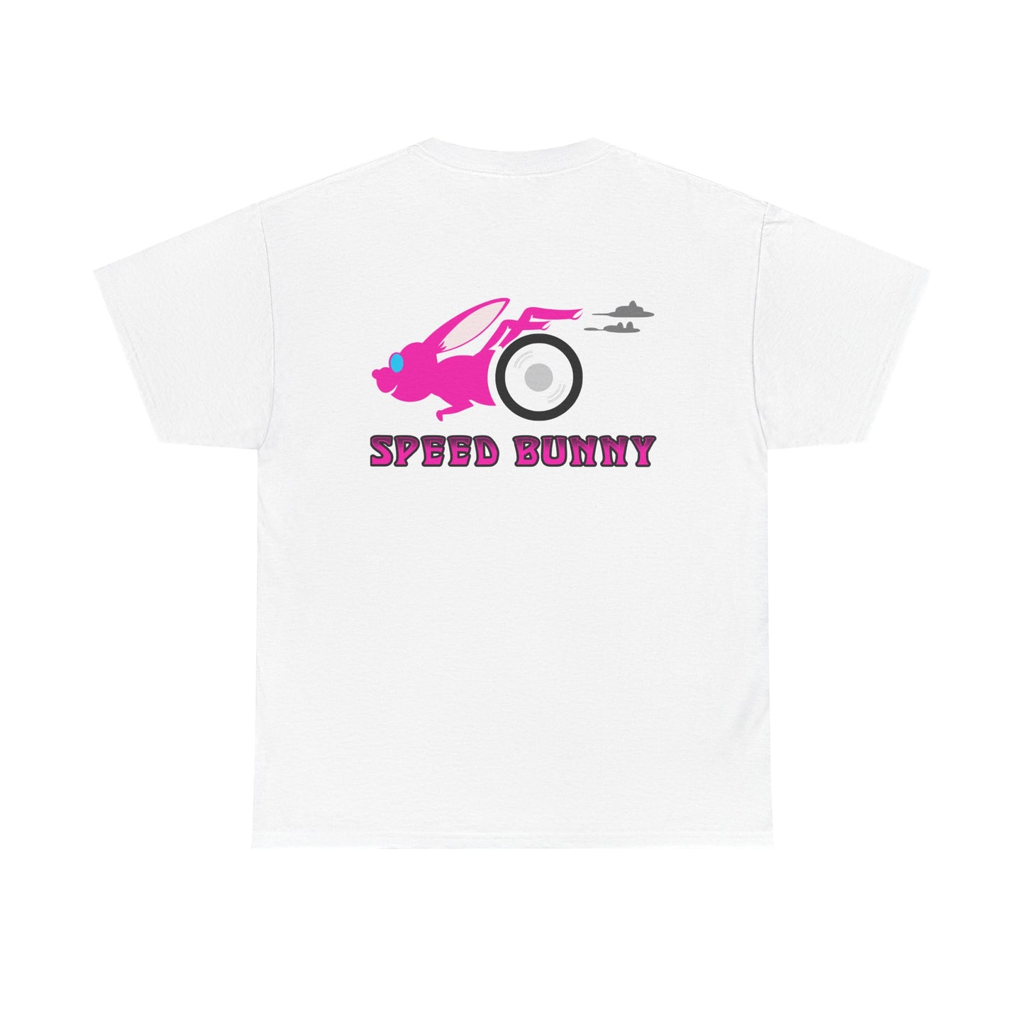 Speed Bunny, Rad Moto Bunny, Heavy Cotton T-Shirt