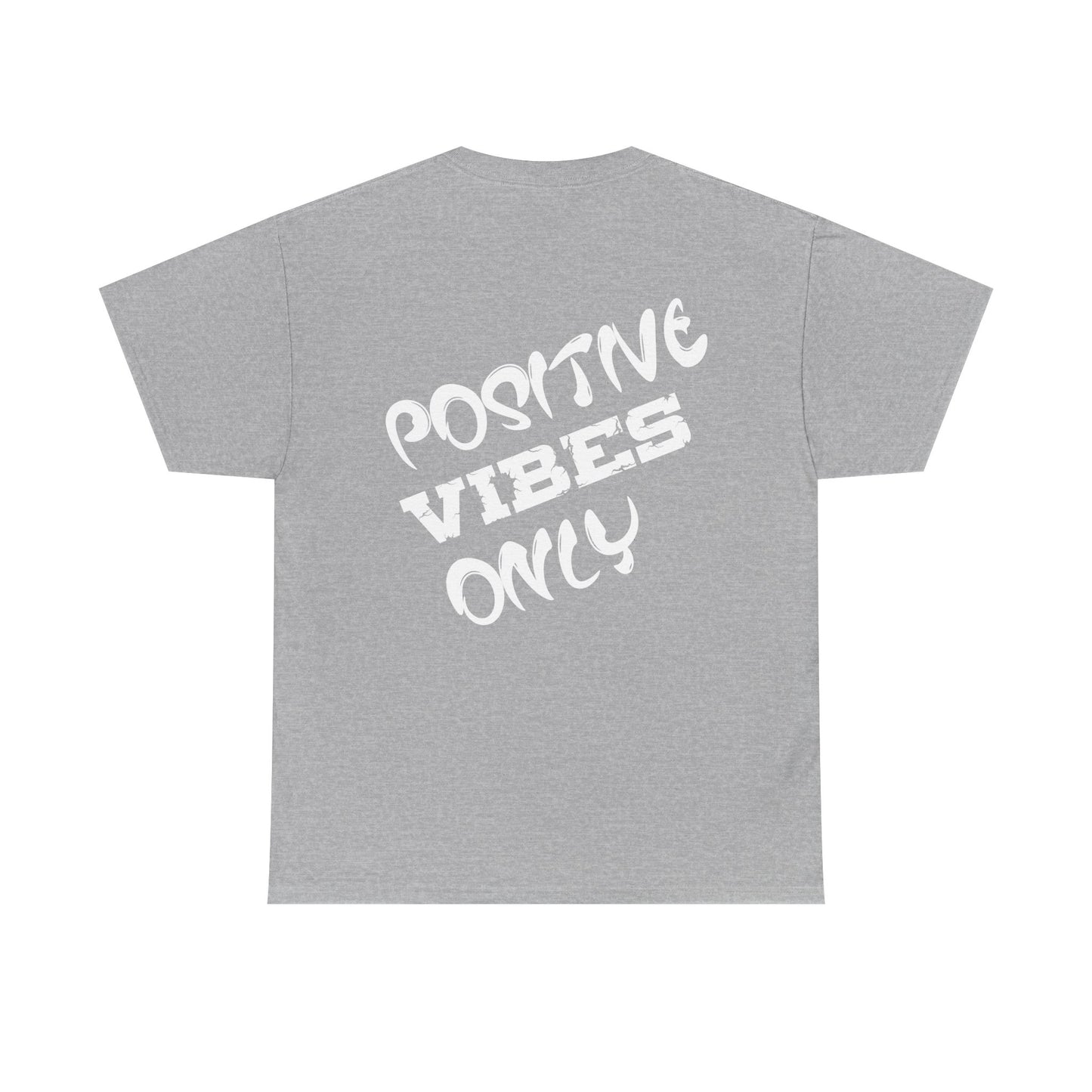 Positive Vibes Only, Rad Moto Life, Heavy Cotton T-Shirt