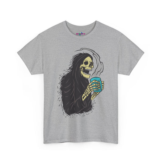 Coffee Reaper. Heavy Cotton T-Shirt