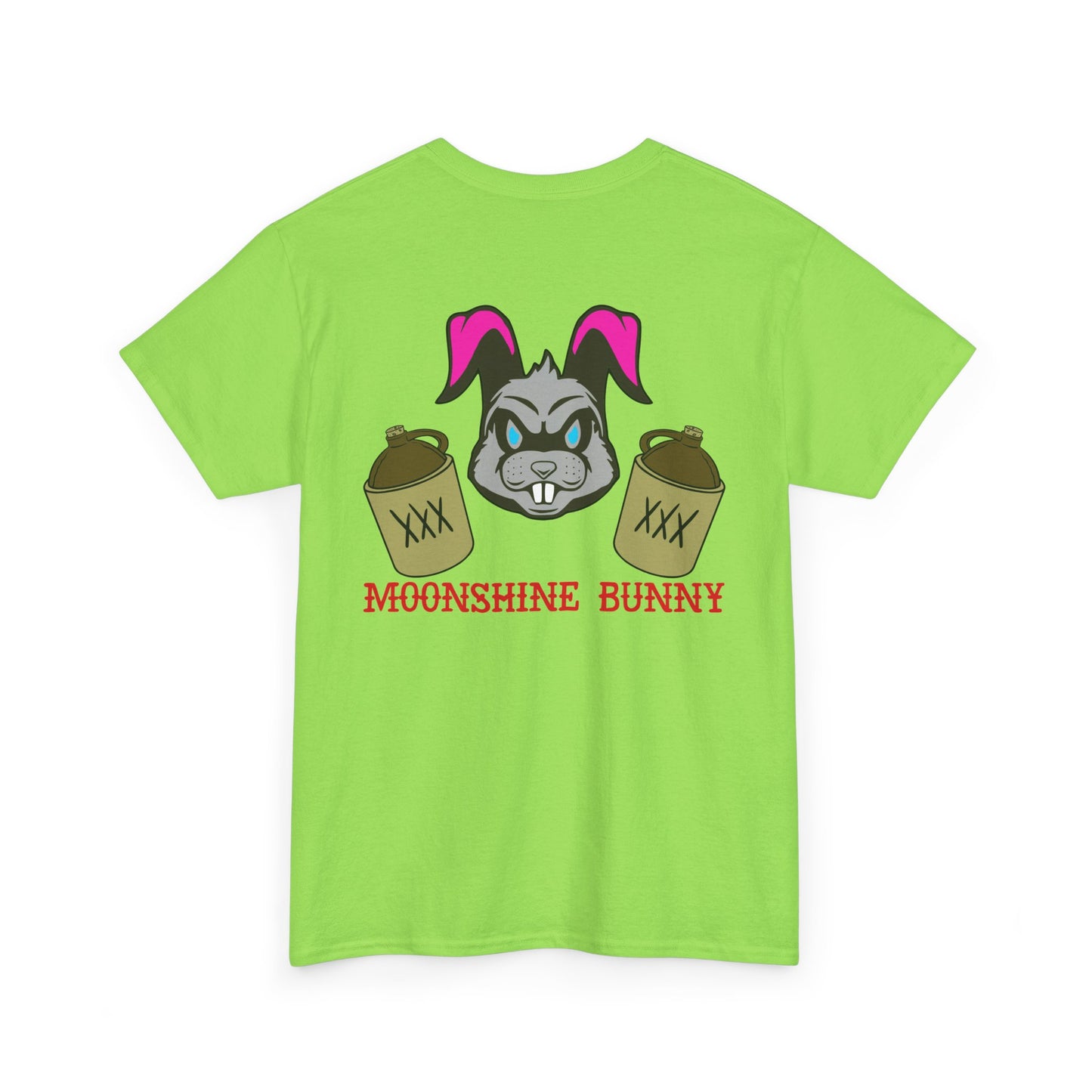 Moonshine Bunny, Rad Moto Bunny, Heavy Cotton T-Shirt