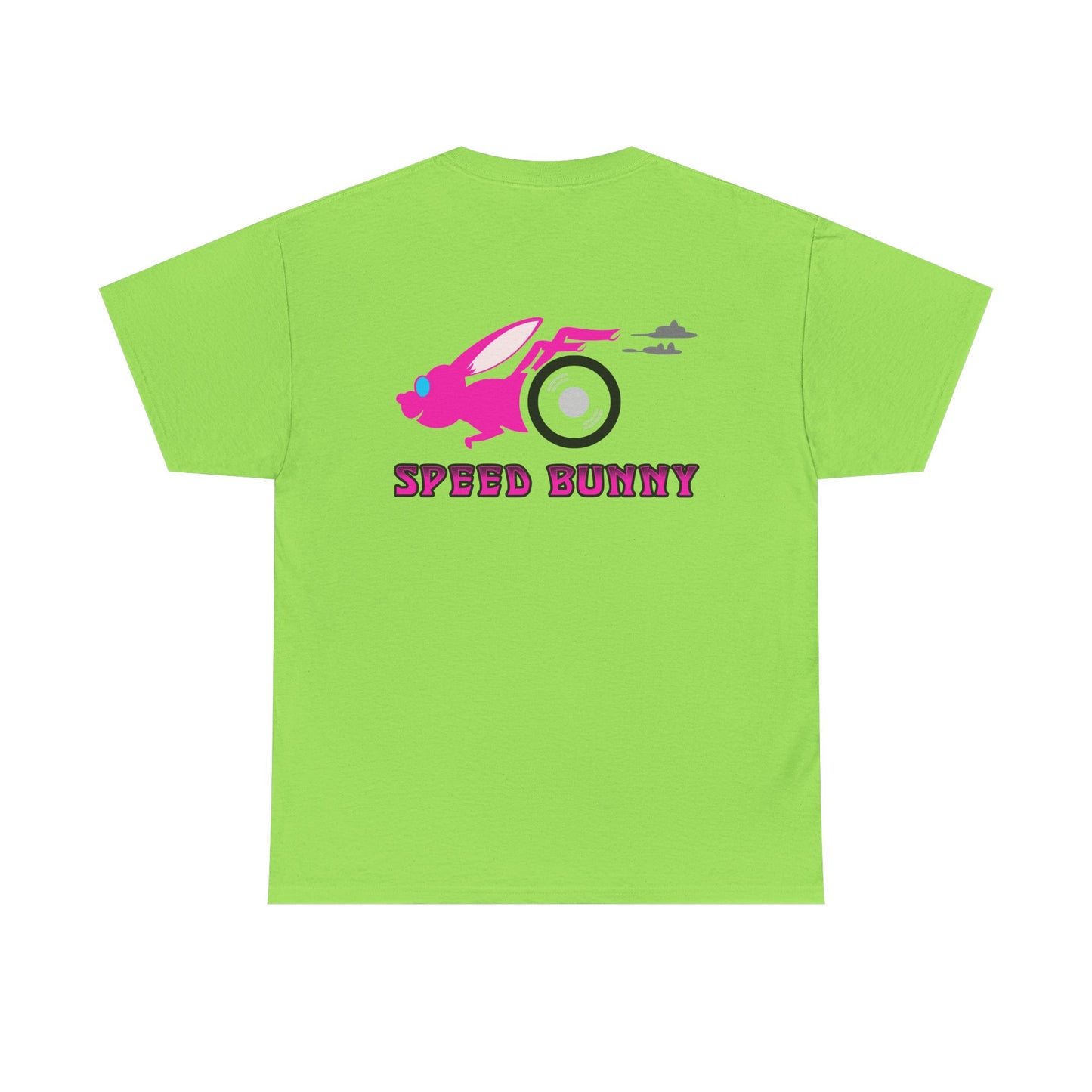 Speed Bunny, Rad Moto Bunny, Heavy Cotton T-Shirt