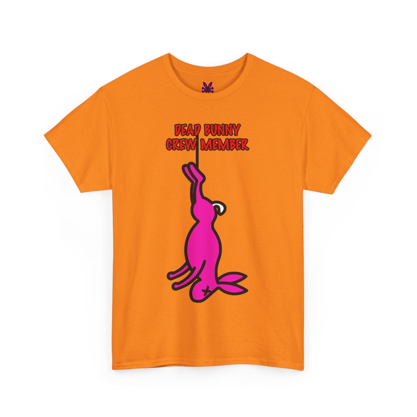 Dead Bunny Crew Member. Rad Moto Bunny, Heavy Cotton T-Shirt