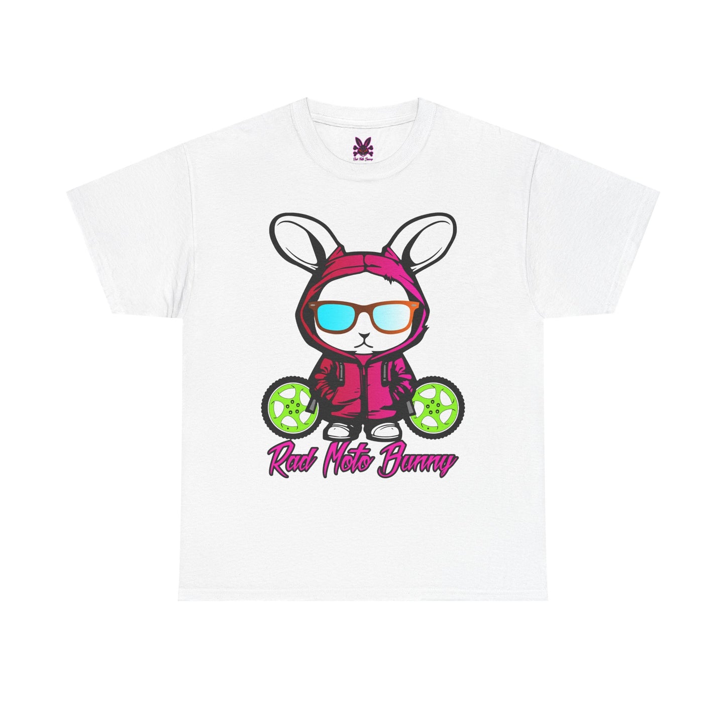 Rad Moto Bunny, Heavy Cotton T-Shirt