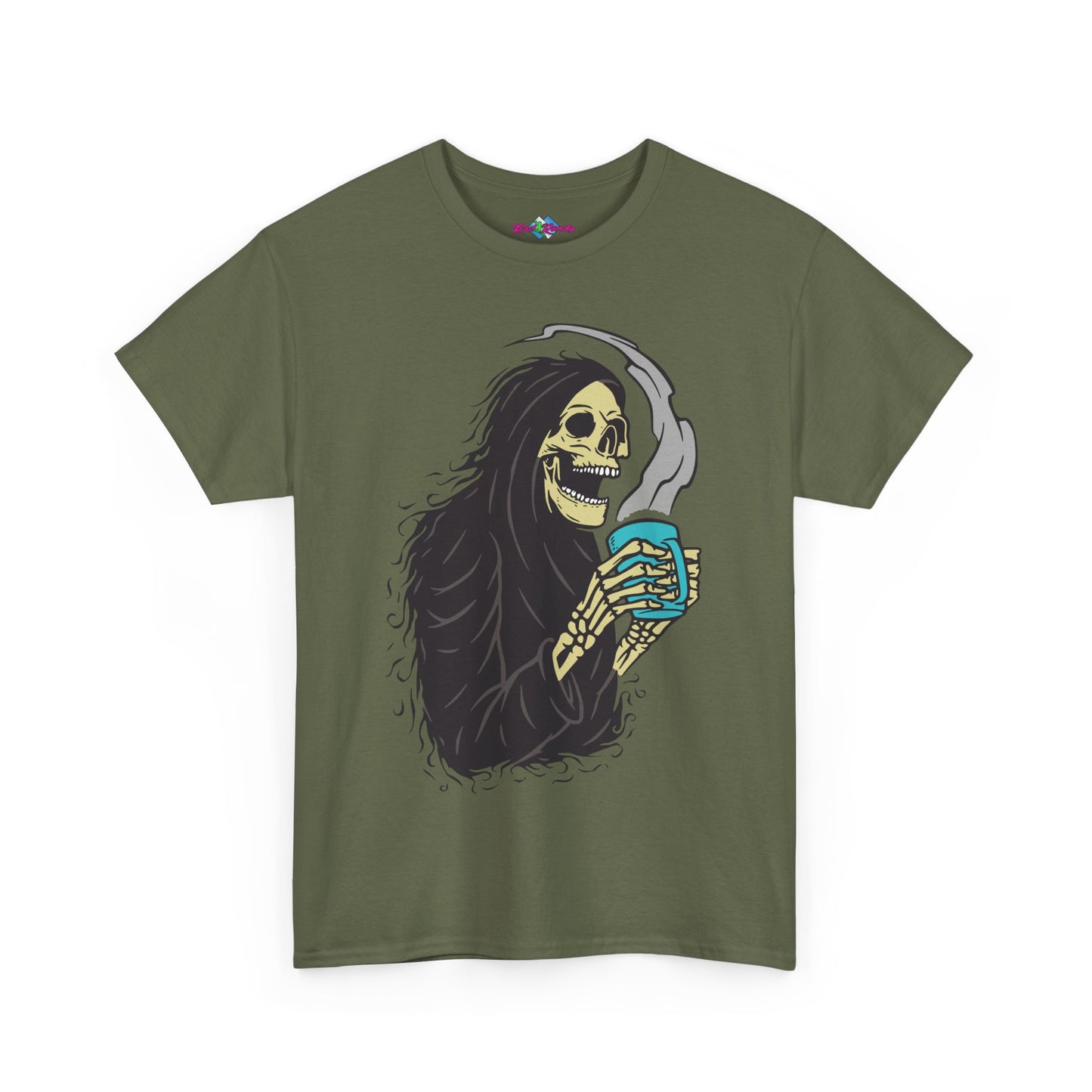 Coffee Reaper. Heavy Cotton T-Shirt