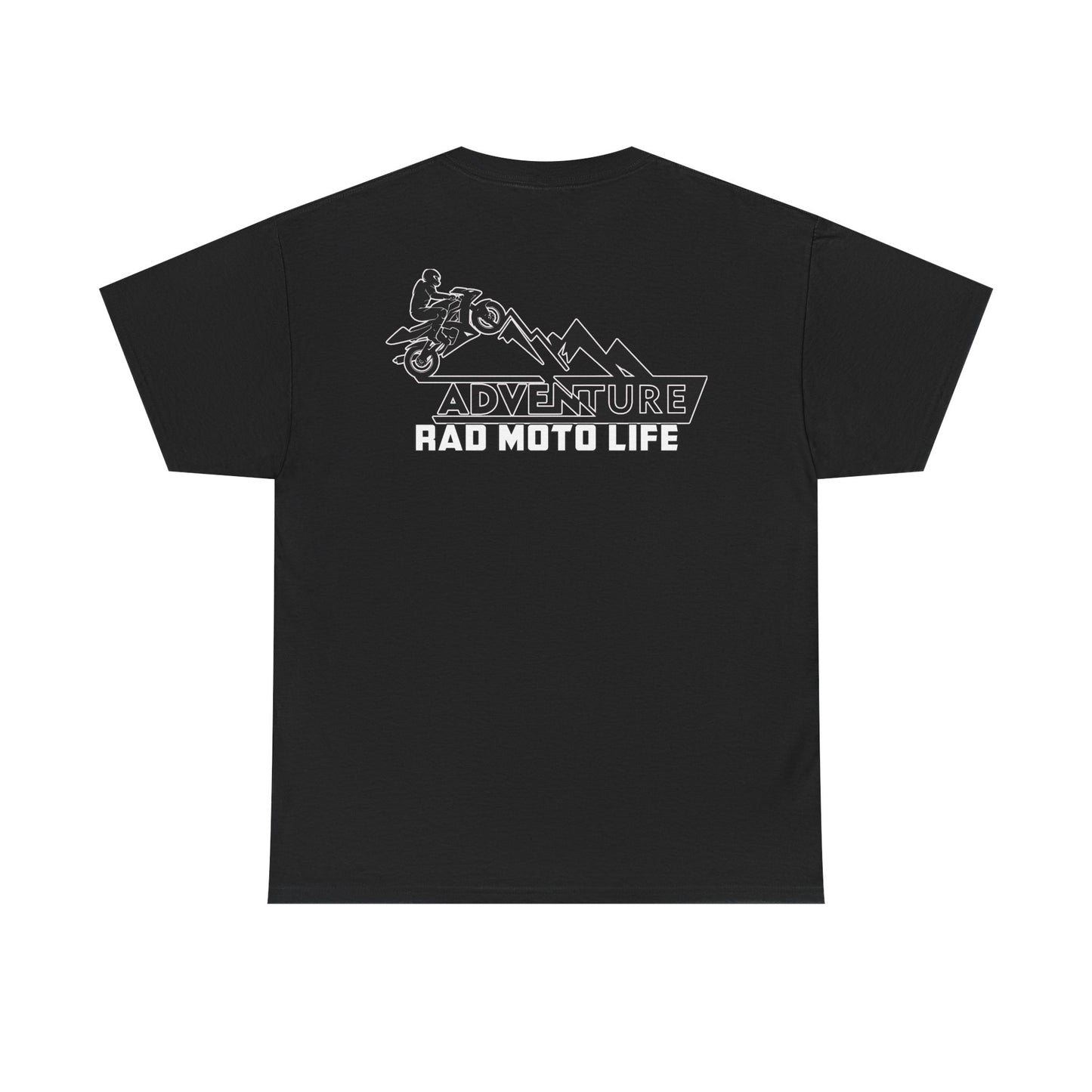 Adventure, Rad Moto Life, Heavy Cotton T-Shirt