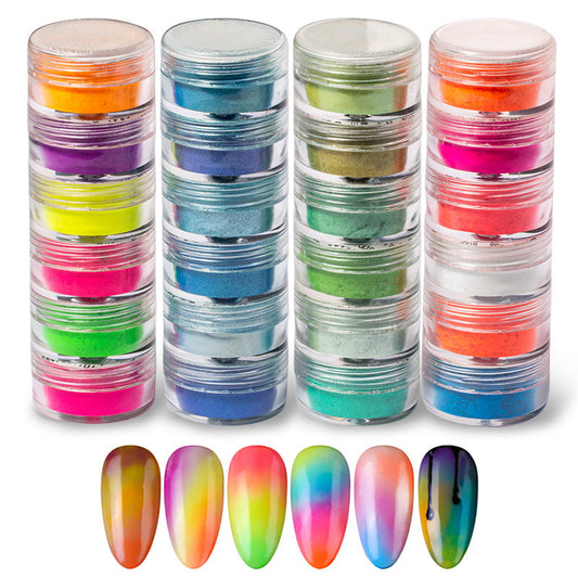 6 Color set Pearl Powder