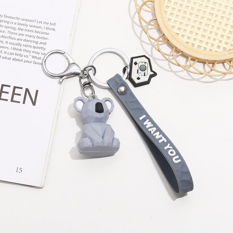 Trendy Animal Keychain