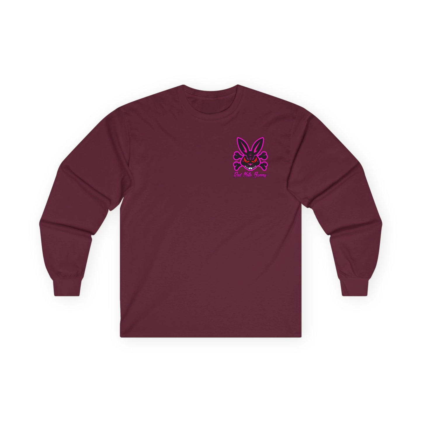 You just got passed by a Girl, Rad Moto Bunny, Unisex Long Sleeve Tee - Bold Graphic T-Shirt for Motorcycle Enthusiasts