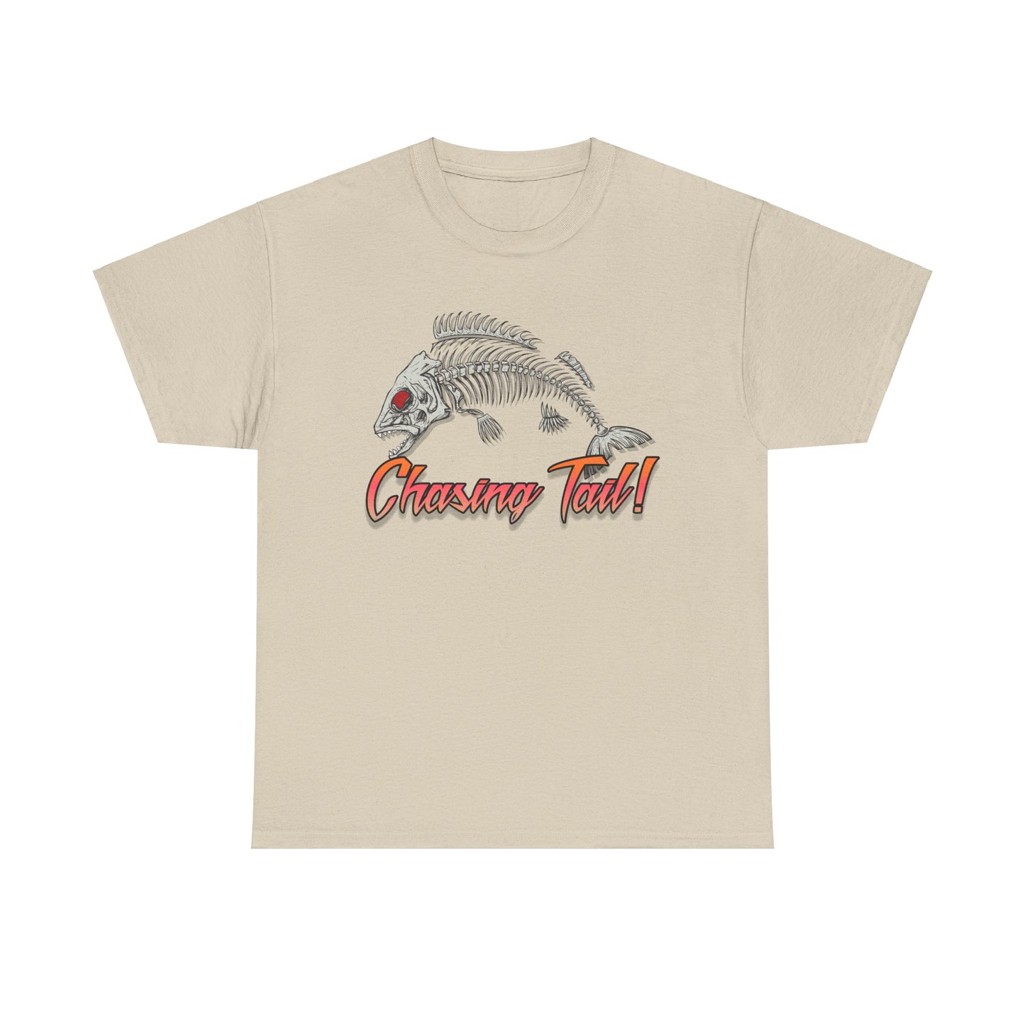 Chasing Tail!. Heavy Cotton T-Shirt