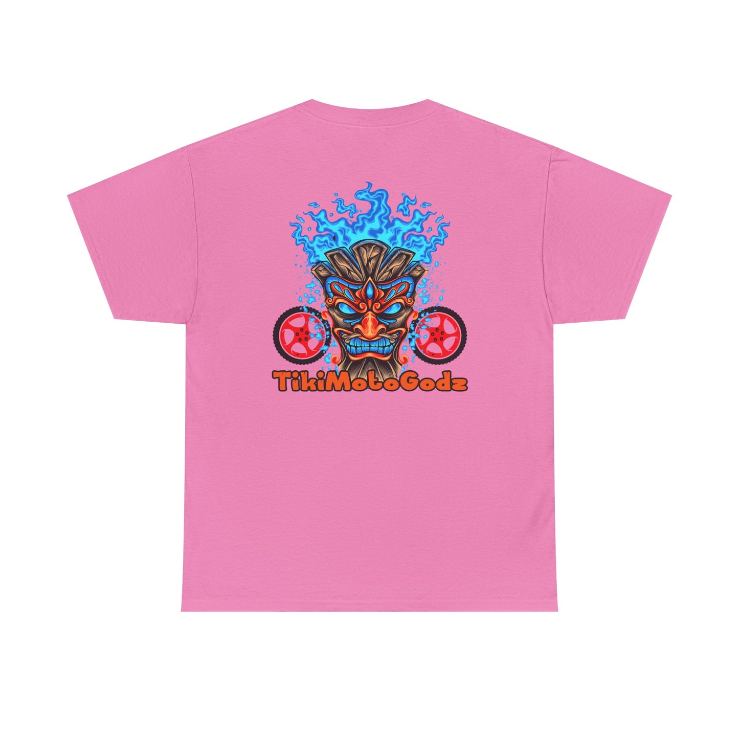 Tiki Moto Godz. Heavy Cotton T-Shirt
