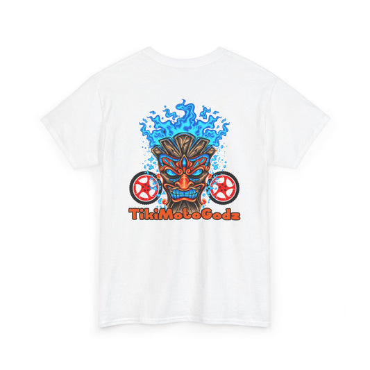 Tiki Moto Godz. Heavy Cotton T-Shirt