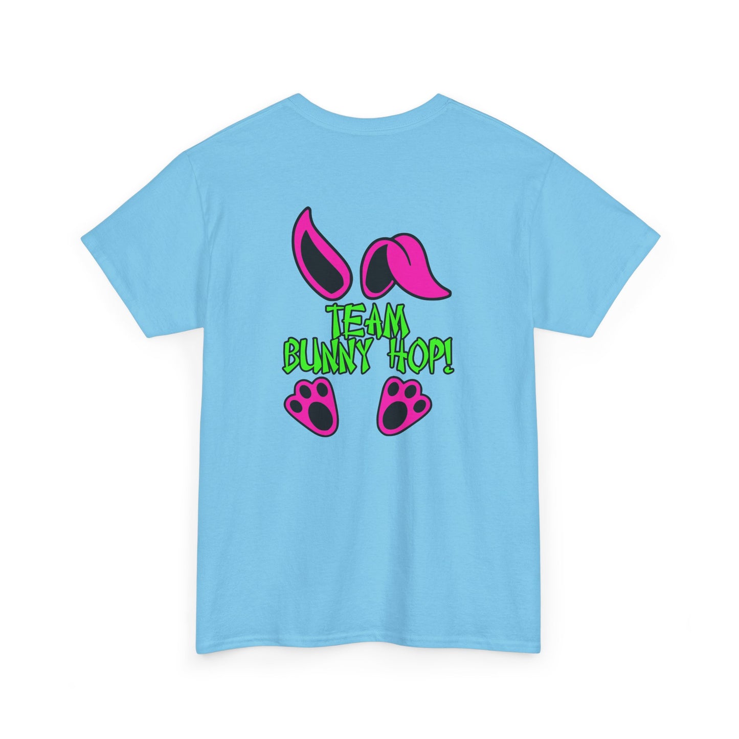 Team Bunny Hop, Rad Moto Bunny, Heavy Cotton T-Shirt