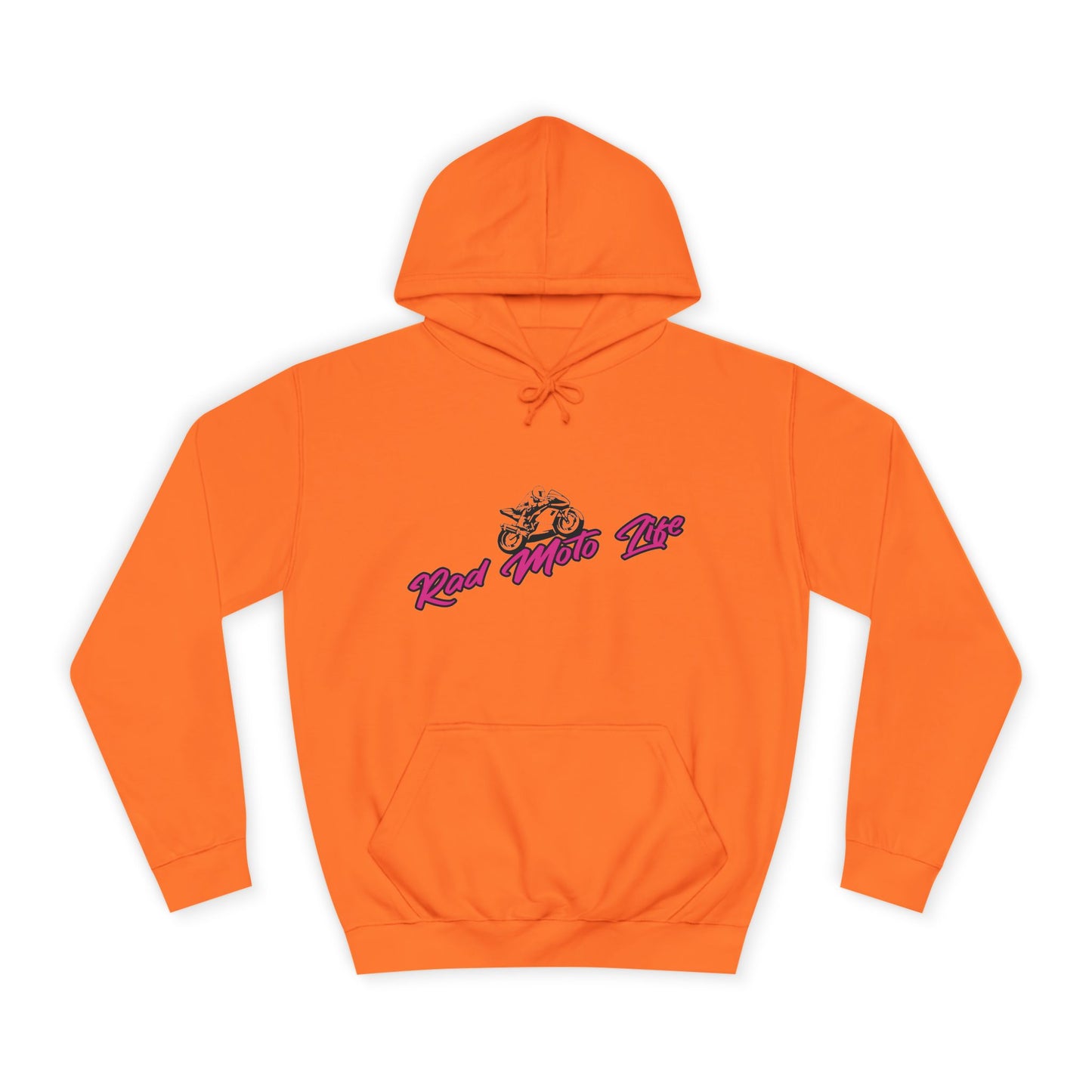Catch me if you can, Rad Moto Life Unisex Hoodie - Biker Style Sweatshirt for Motorcycle Enthusiasts