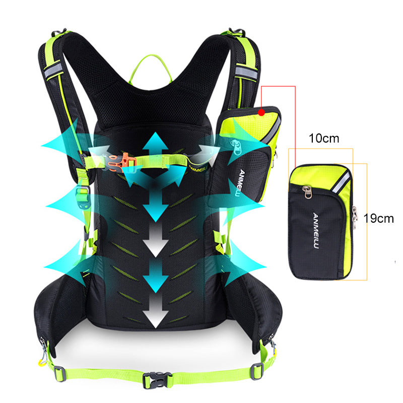 Cycling waterproof backpack
