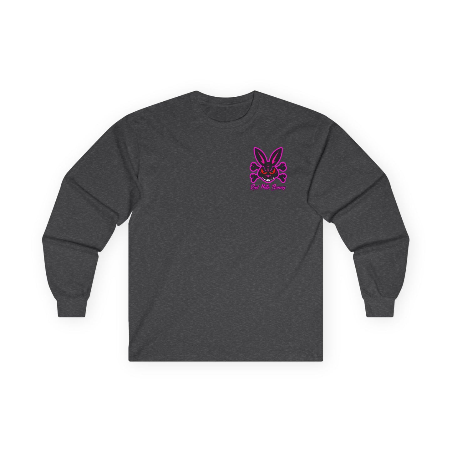 You just got passed by a Girl, Rad Moto Bunny, Unisex Long Sleeve Tee - Bold Graphic T-Shirt for Motorcycle Enthusiasts