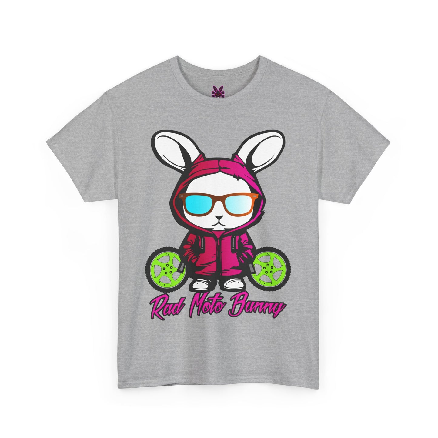 Rad Moto Bunny, Heavy Cotton T-Shirt