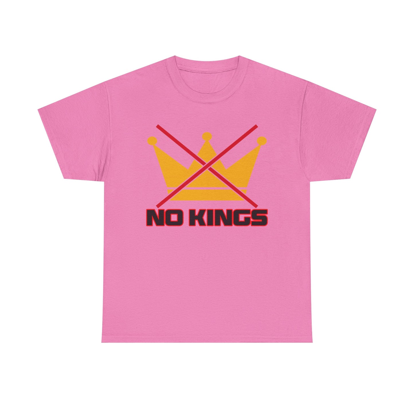 No Kings Unisex Tee - Graphic Printed T-Shirt