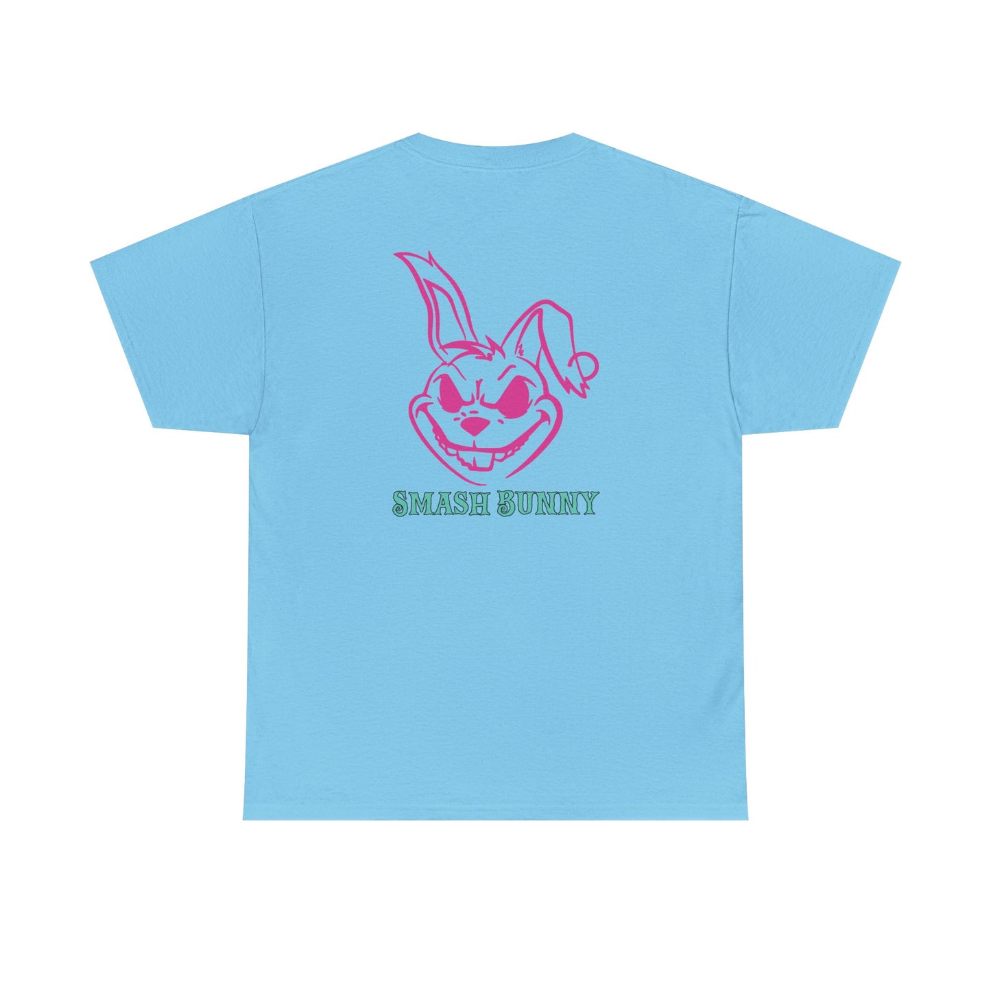 Smash Bunny, Rad Moto Bunny, Heavy Cotton T-Shirt