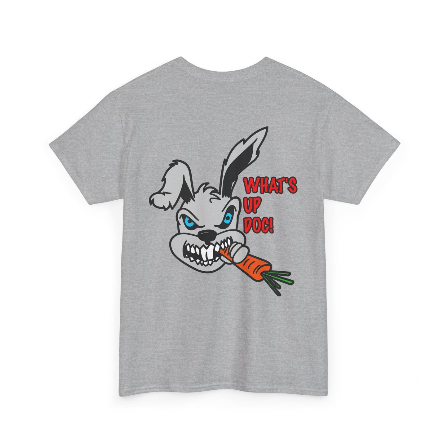What's up Doc Bunny, Rad Moto Bunny, Heavy Cotton T-Shirt