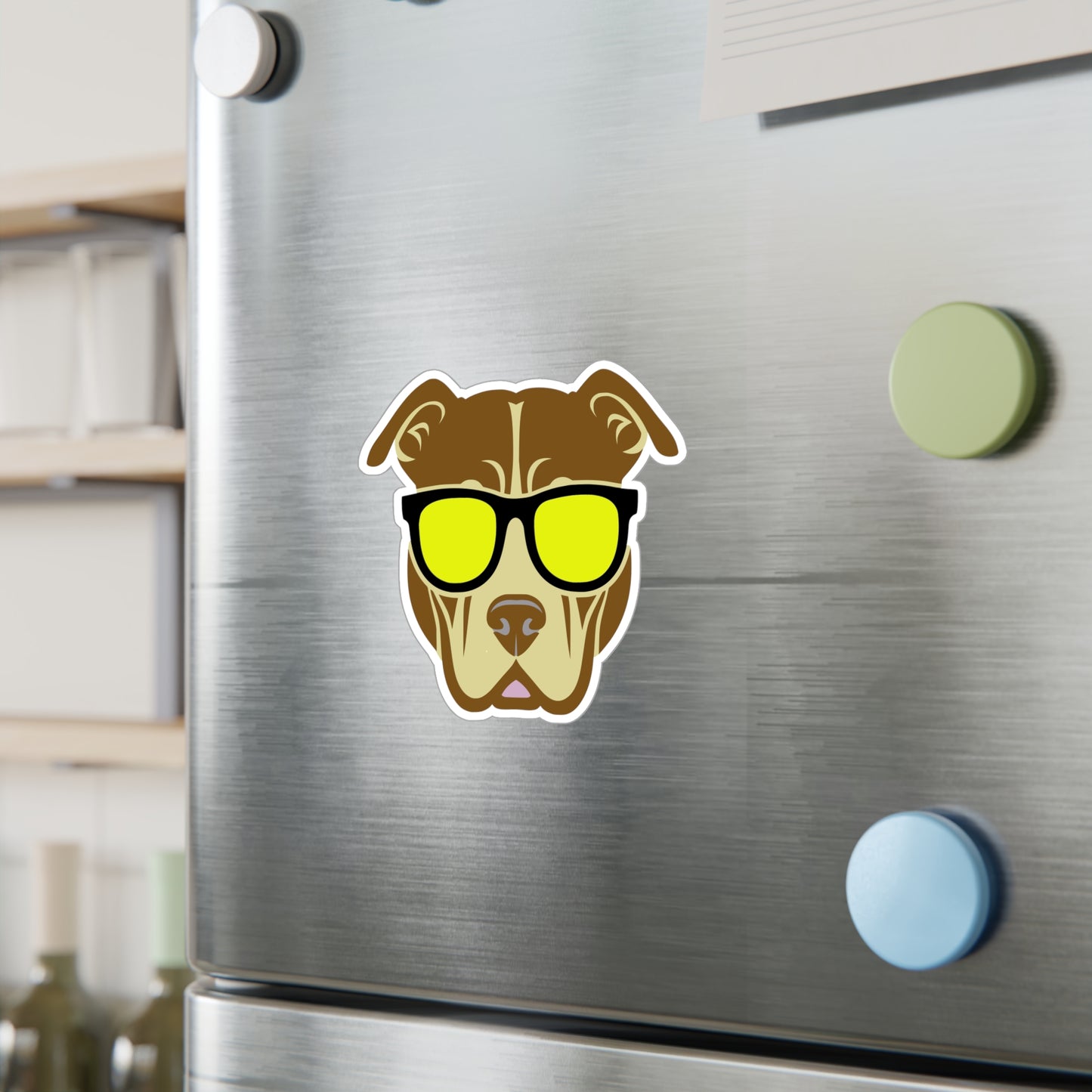Kewl Dog. Kiss-Cut Vinyl Sticker