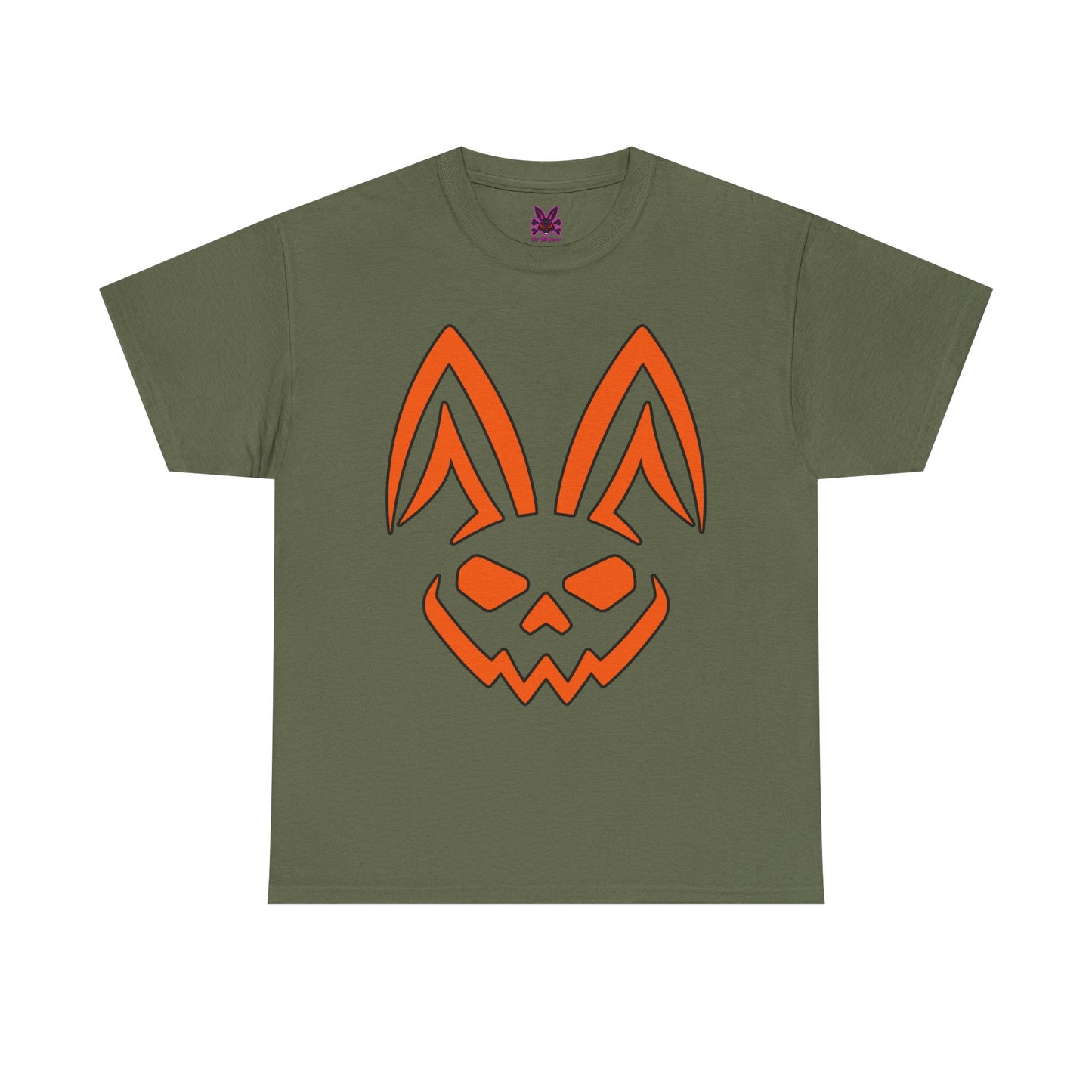 Halloween Bunny. Rad Moto Bunny, Heavy Cotton T-Shirt