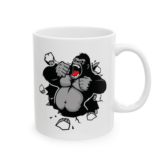 Bustin Out Gorilla, Coffee Mug