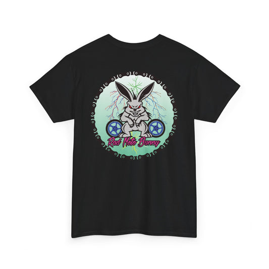 Rad Moto Bunny Lightning, Heavy Cotton T-Shirt