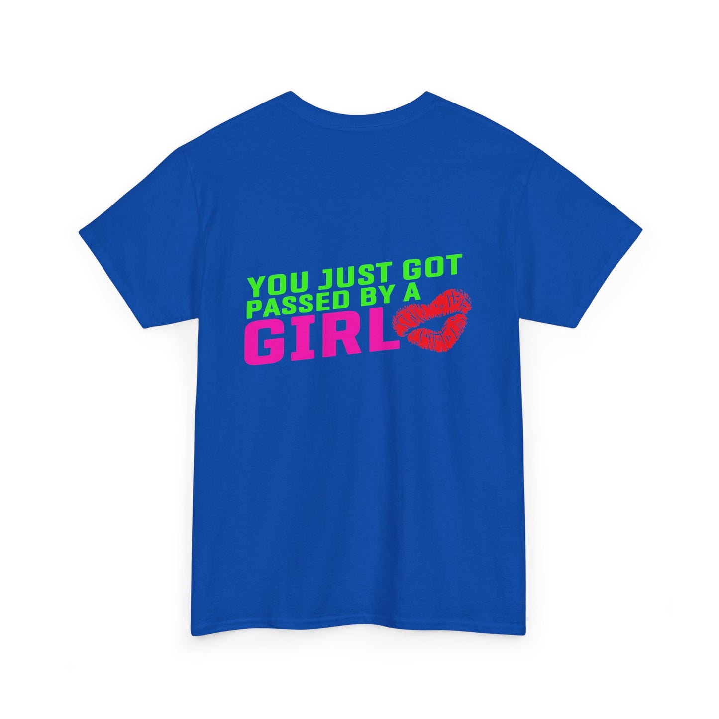 You just got passed by a Girl, Rad Moto Bunny, Heavy Cotton T-Shirt