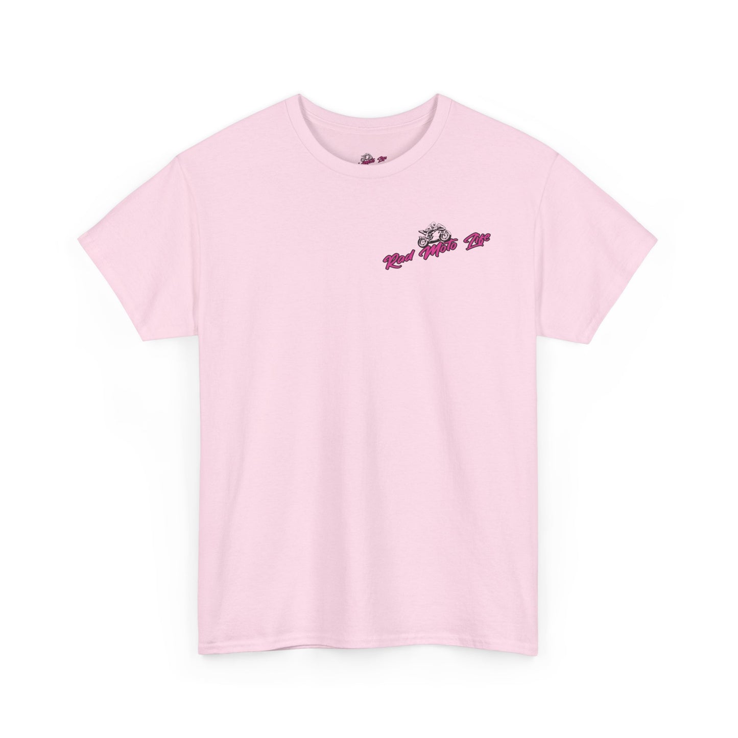 Shark Rider, Rad Moto Life, Heavy Cotton T-Shirt