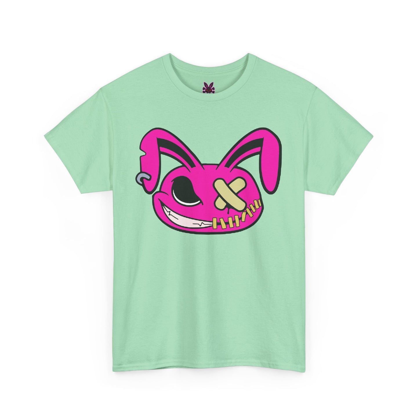 Tough Bunny, Rad Moto Bunny, Heavy Cotton T-Shirt