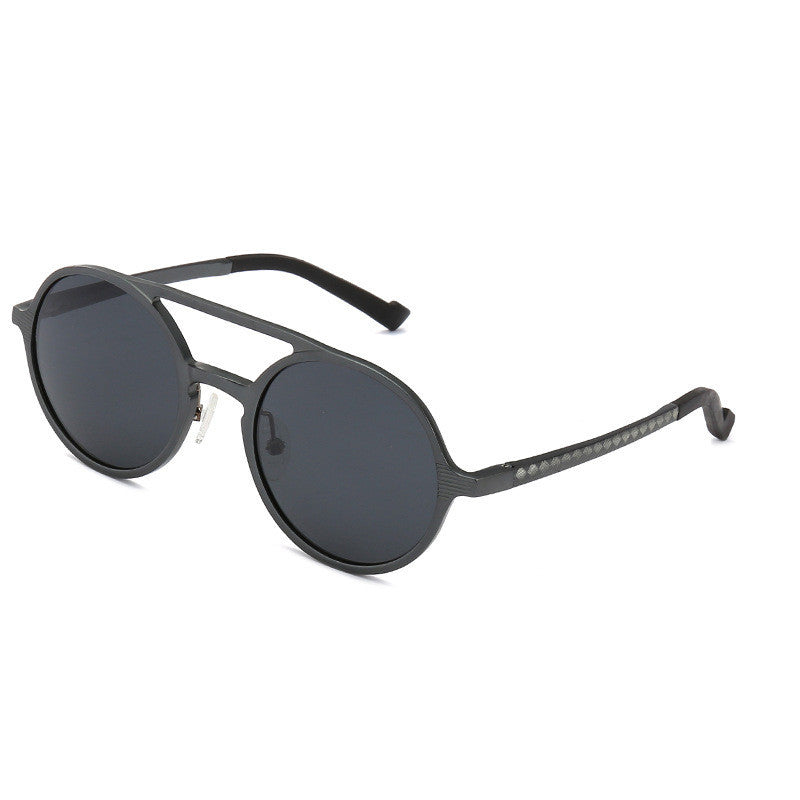 Round Metal Frame Sunglasses