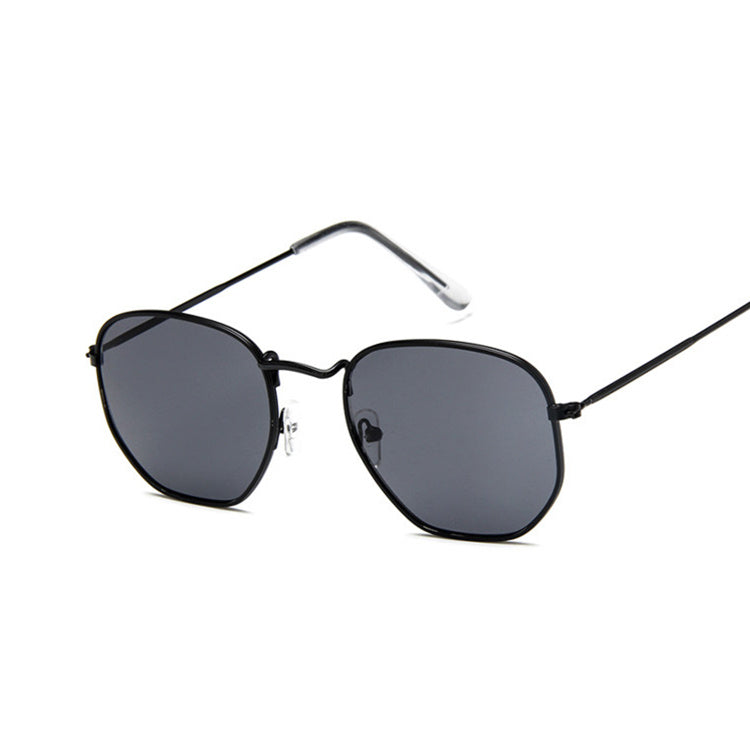 Metal Polygonal Sunglasses